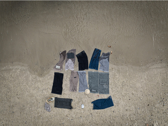 Ręcznik 50 x 100 cm Dark Blue Classic 330117