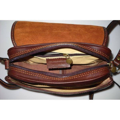 TOREBKA LISTONOSZKA RAPORTÓWKA CZEKOLADOWA  LM116T