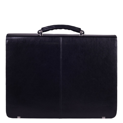 Teczka męska skórzana KEMER B 826 Czarny