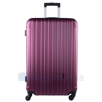 Duża walizka WINGS 2011 L Bordowa