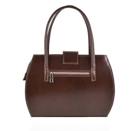 Torebka damska skórzana KEMER 980 Brązowa - min. zamówienie 20 / 50 / 100 szt.