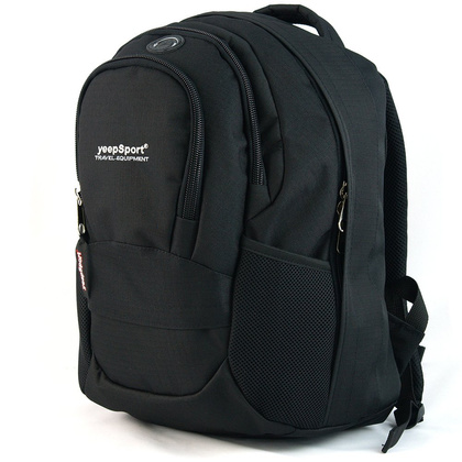 Plecak sportowy KEMER S77 Czarny - min. zamówienie 20 / 50 / 100 szt.