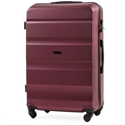 Duża walizka WINGS AT01 L Bordowa