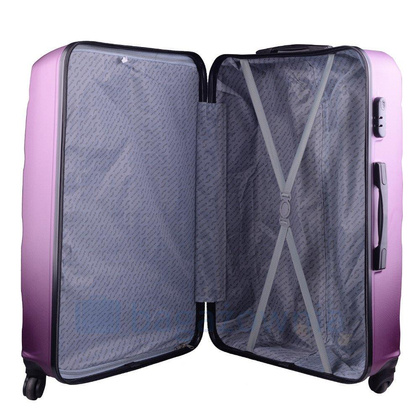 Duża walizka WINGS AT01 L Bordowa