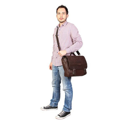 Teczka, torba unisex KEMER VOOC URBAN RDW12 czarny