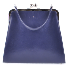 Torebka damska skórzana KEMER R110 Granatowa - min. zamówienie 20 / 50 / 100 szt.