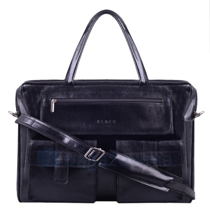 Torba na laptop KEMER TSL17/3 Czarna - min. zamówienie 20 / 50 / 100 szt.