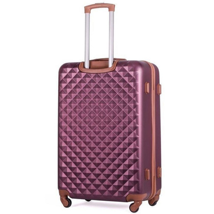 Mała kabinowa walizka KEMER SOLIER 190 Bordowa - min. zamówienie 20 / 50 / 100 szt.