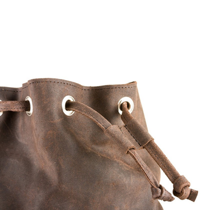 Plecak ze skóry naturalnej KEMER VOOC URBAN RDW6 Czarny