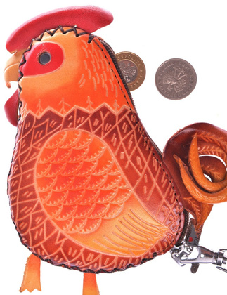 Portfel damski skórzany KEMER 47915 Jasno brązowy