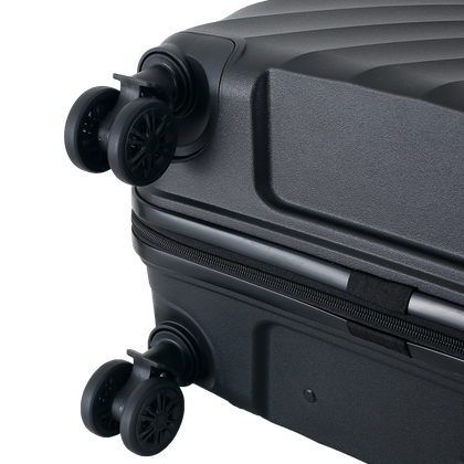 Zestaw 3 walizek WINGS HPE01-3 Czarny