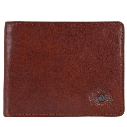 Portfel męski skórzany BELLUCCI M10 Jasno brązowy  - min. zamówienie 20 / 50 / 100 szt.