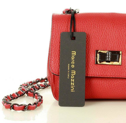 Torebka wizytowa listonoszka skóra MAZZINI - Sevilla czerwony - min. zamówienie 20 / 50 / 100 szt.