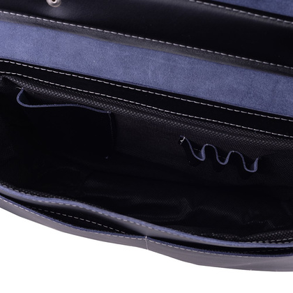 Torba na ramię skórzana KEMER TM 1101A Czarna - min. zamówienie 20 / 50 / 100 szt.