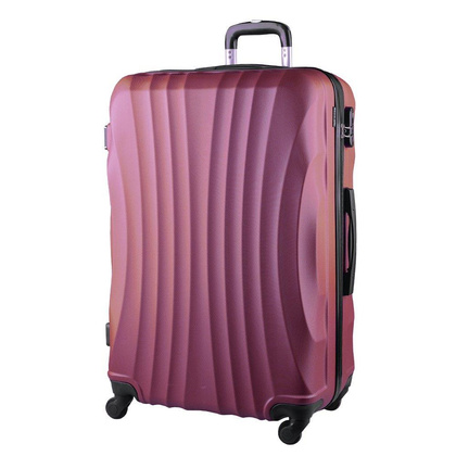 Duża walizka WINGS 159 L Bordowa