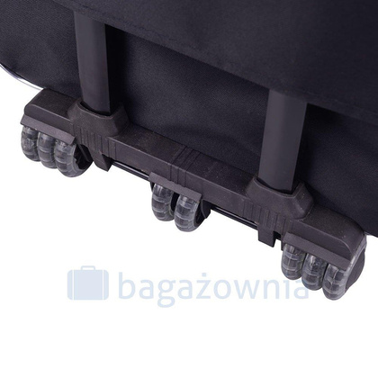 Duża walizka PELLUCCI RGL 801 L Czarno Czerwona