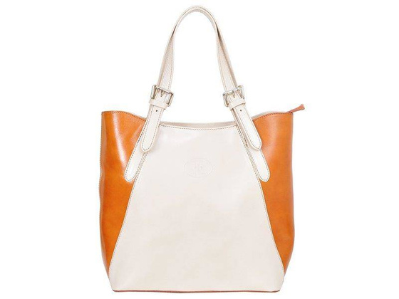 Torebka damska skórzana KEMER 847 Camel