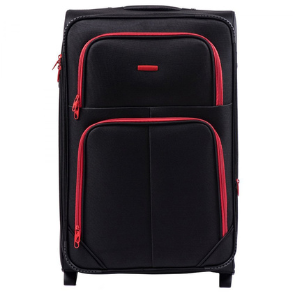 Duża walizka WINGS 214 2K L Czarna