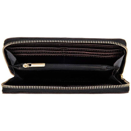 Portfel damski skórzany KEMER SOLIER P01 Brązowy - min. zamówienie 20 / 50 / 100 szt.