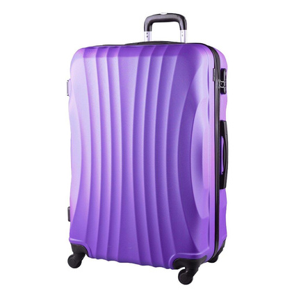 Duża walizka WINGS 159 L Fioletowa