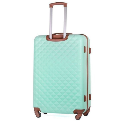 Mała kabinowa walizka KEMER SOLIER 190 Zielona - min. zamówienie 20 / 50 / 100 szt.