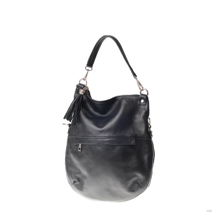 Torebka damska skórzana KEMER 675 Czarna - min. zamówienie 20 / 50 / 100 szt.