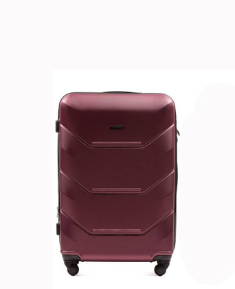 Duża walizka WINGS 147L Bordowa