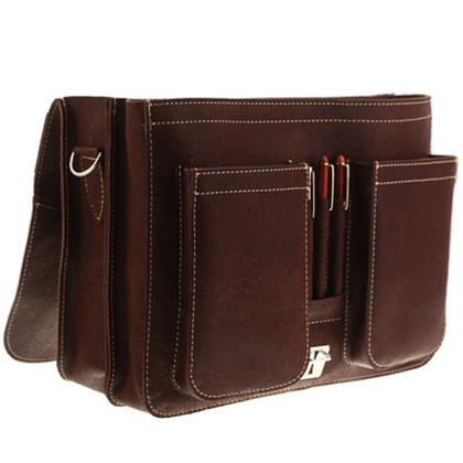 Torba skórzana na ramię teczka KEMER VOOC TC4