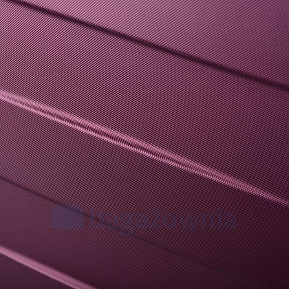 Średnia walizka WINGS 401 M Bordowa