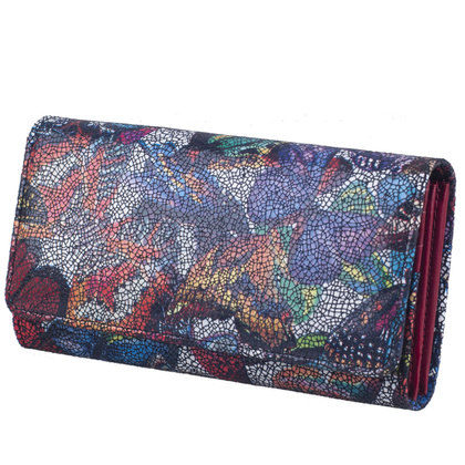 Portfel damski skórzany KEMER 272D Multikolor - min. zamówienie 20 / 50 / 100 szt.