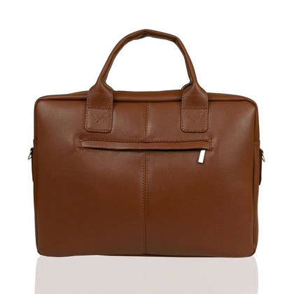 Elegancka torba na ramię BRØDRENE b03 jasny brąz Kolor wnętrza: Czarny - min. zamówienie 20 / 50 / 100 szt.