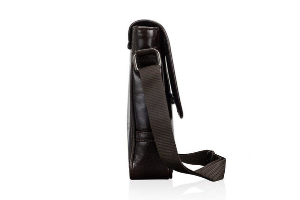 Torba skórzana na ramię KEMER SOLIER Derry Ciemnobrązowa - min. zamówienie 20 / 50 / 100 szt.