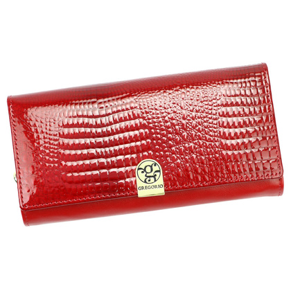 Duży portfel damski, naturalna skóra licowa 