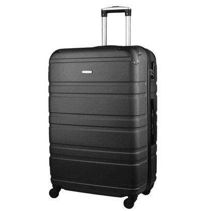 Średnia walizka 608 M Szara