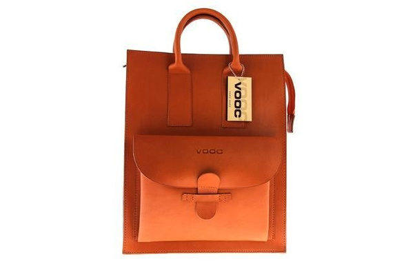 Torba damska do rękiKEMER VOOC Vintage P34 koniak