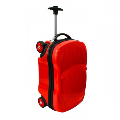 Walizka dziecięca KEMER RGL AUTO Czerwone