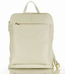 MARCO MAZZINI Plecak damski torebka crossbody A4 - biały - min. zamówienie 20 / 50 / 100 szt.
