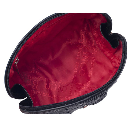 Kosmetyczka skórzana BELLUCCI  C-1 Czarna - min. zamówienie 20 / 50 / 100 szt.