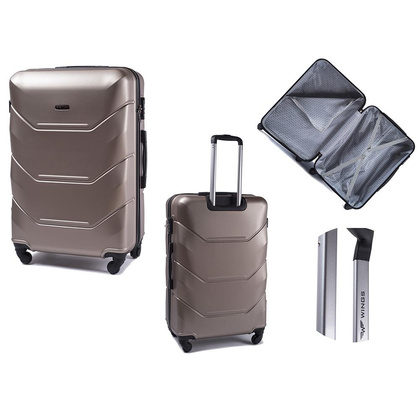 Mała kabinowa walizka WINGS 147 S Złota