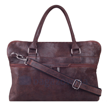 Torba na ramię skórzana KEMER TSD11/05 Brązowa - min. zamówienie 20 / 50 / 100 szt.