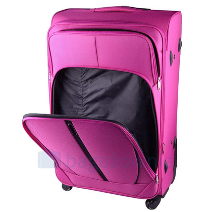 Duża walizka WINGS 1706 L Różowa