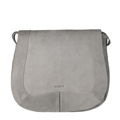 Torebka damska skórzana KEMER 148 Szara - min. zamówienie 20 / 50 / 100 szt.