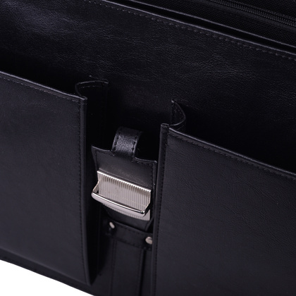 Teczka męska KEMER 01 Czarna - min. zamówienie 20 / 50 / 100 szt.