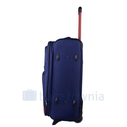 Średnia walizka WINGS 206 M Granatowa