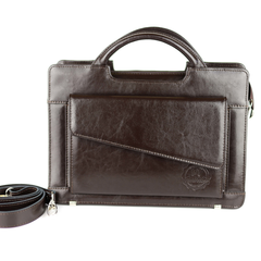 507 Teczka damska exclusive - ciemny brąz KEMER