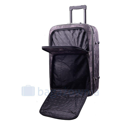 Mała kabinowa walizka PELLUCCI RGL 773 S Brązowa