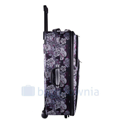 Zestaw Duża walizka PELLUCCI RGL 773 L + Kuferek L Czarno granatowy