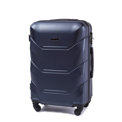 Średnia walizka WINGS 147 M Granatowa
