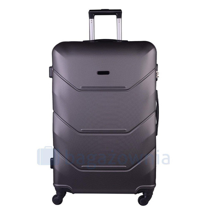Duża walizka WINGS 147L Szara