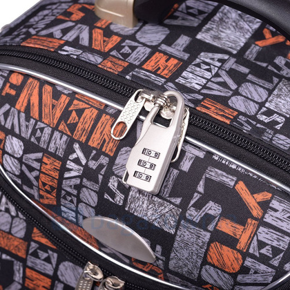 Kuferek PELLUCCI RGL WIZ AIR 773 M Szary / Pomarańczowy